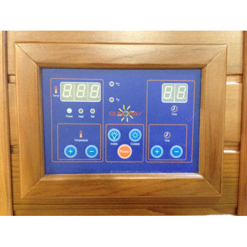 Sunray 1 Person Indoor Infrared HL100K Sedona | Empire Saunas