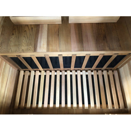 Sunray 2 Person Indoor Infrared Cedar HL200K Sierra | Empire Saunas