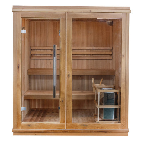 Sunray Charleston 4-Person Indoor Traditional | Empire Saunas
