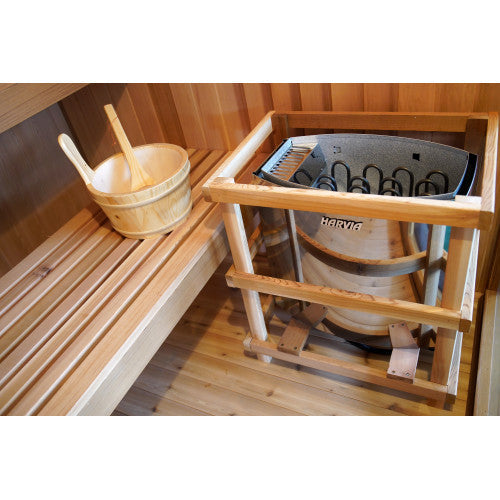 Sunray Charleston 4-Person Indoor Traditional | Empire Saunas