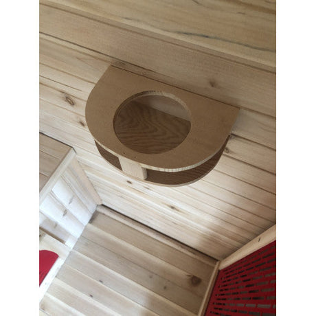 Sunray Grandby 3-Person Outdoor Infrared Cabin | Empire Saunas