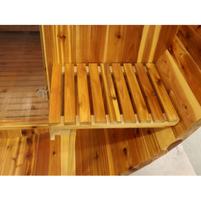 Sunray Oasis 2-4 Person Traditional Outdoor Barrel | Empire Saunas