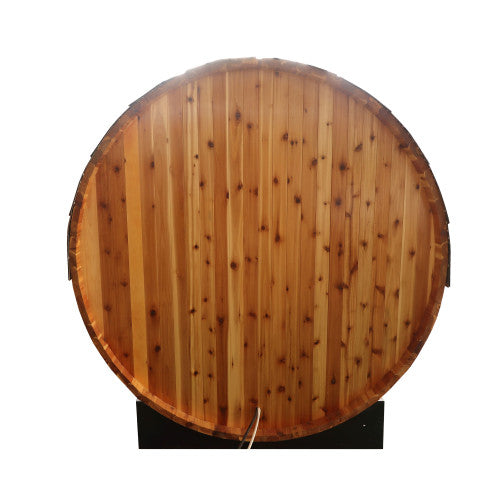 Sunray Oasis 2-4 Person Traditional Outdoor Barrel | Empire Saunas