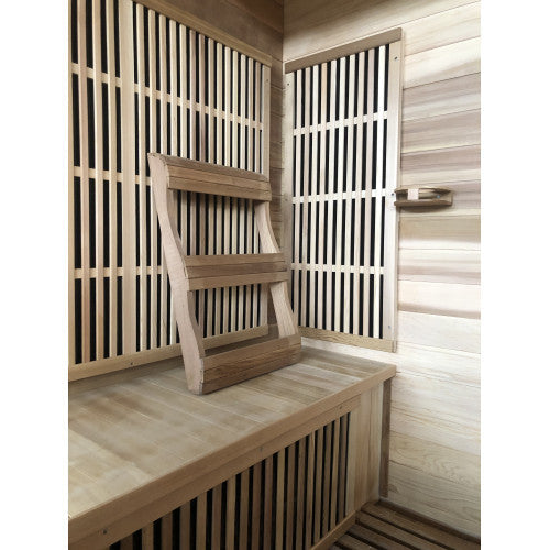 Sunray Roslyn 4-Person Indoor Infrared Cedar | Empire Saunas