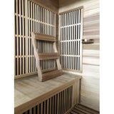 Sunray Roslyn 4-Person Indoor Infrared Cedar | Empire Saunas