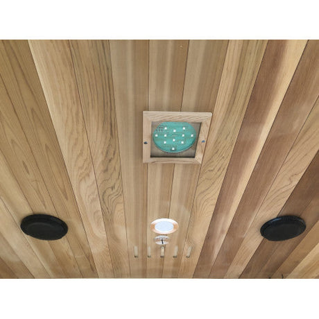 Sunray Roslyn 4-Person Indoor Infrared Cedar | Empire Saunas