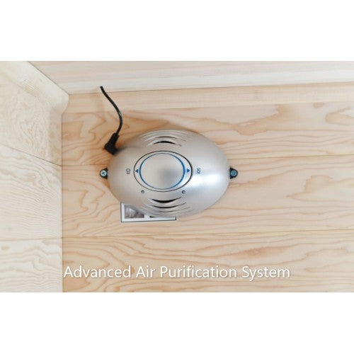 Sunray Roslyn 4-Person Indoor Infrared Cedar | Empire Saunas