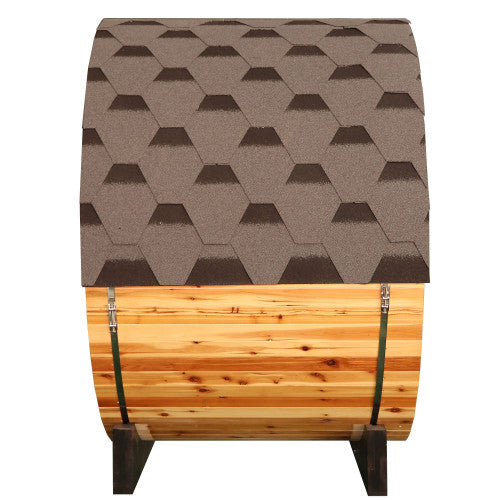 Sunray Solace 2-Person Outdoor Barrel Solace 200SH | Empire Saunas