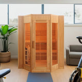 Sunray Tiburon 4-Person indoor Traditional HL400SN | Empire Saunas