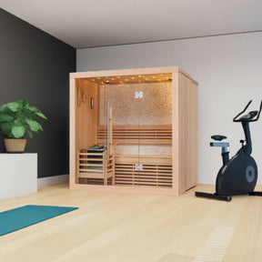 Sunray Westlake 3-Person Luxury Indoor Traditional | Empire Saunas
