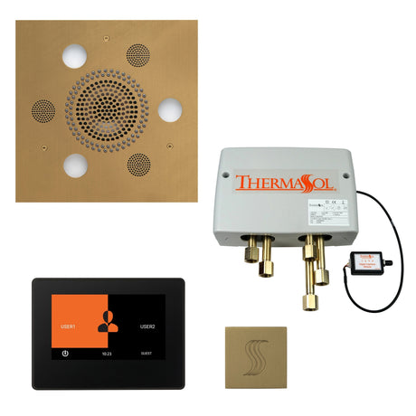 The Total Wellness Package With 7’’ Thermatouch And Square | Empire Saunas