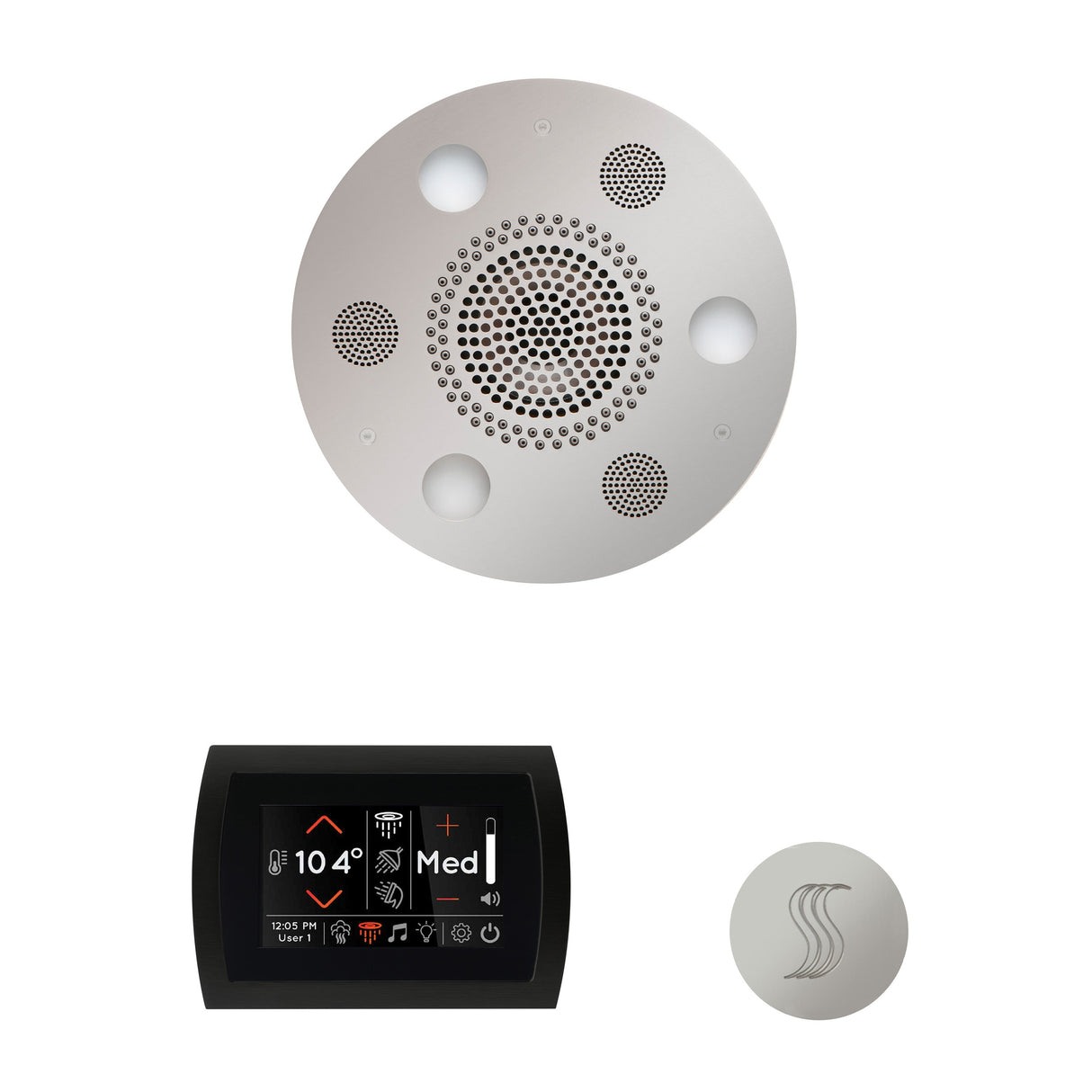 Thermasol The Wellness Steam Package With Signatouch Round | Empire Saunas