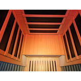 Wizzi Saunas 1 Person Large Glass Design Full Spectrum Infrared | Empire Saunas