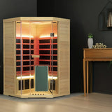 Wizzisaunas 2-3 Person Full Spectrum Low EMF Infrared | Empire Saunas