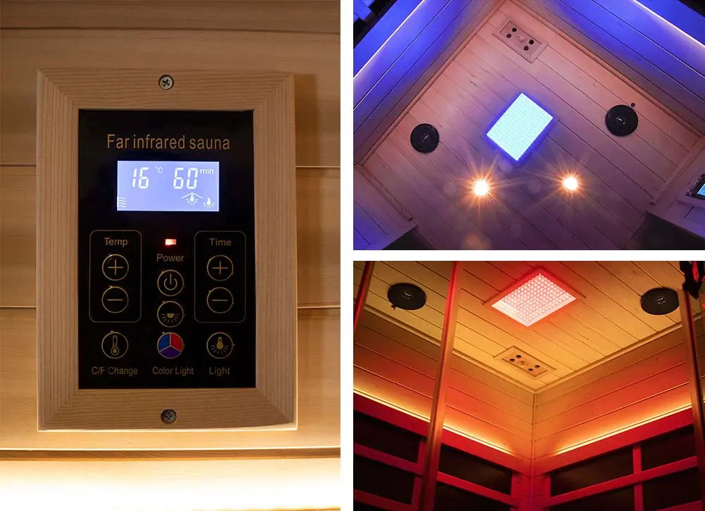 Wizzisaunas 2-3 Person Full Spectrum Low EMF Infrared | Empire Saunas