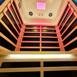 Wizzisaunas 2 Person Full Spectrum Low EMF Infrared | Empire Saunas