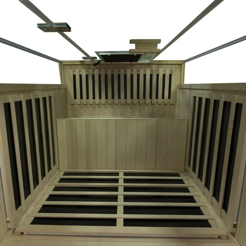 Wizzisaunas 2 Person Full Spectrum Low EMF Infrared | Empire Saunas
